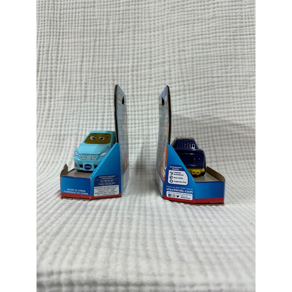 2 VTech Go! Go! Smart Wheels Race Car and family car New in package - Picture 3 of 4